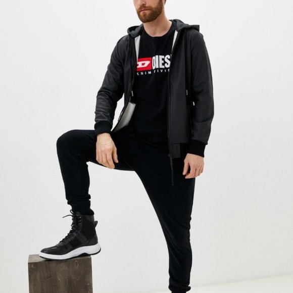 Diesel Hooded Bomber Jacket - Picture 8 of 11